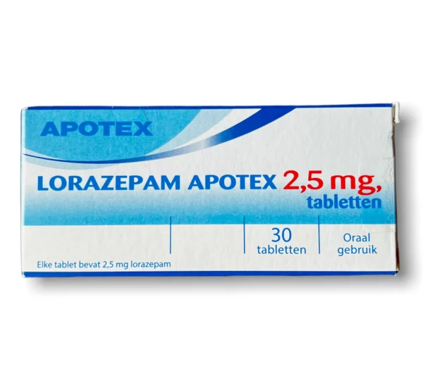 lorazepam 2.5mg